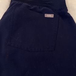 Women’s Figs Scrubs Zamora Joggers Navy