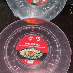 Serving Trays W/lids