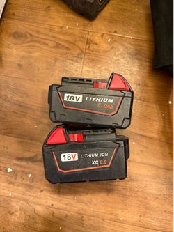 Milwuakee Batteries