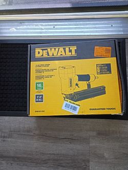DeWalt 16 wide crown latching stapler