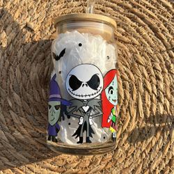 Jack Skellington & Friends Iced Glass Drink
