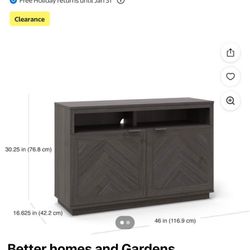 Better Homes And Gardens Grey Console Table 