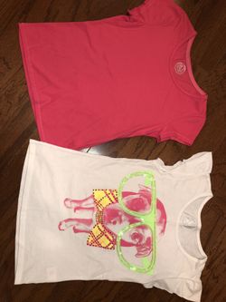 2 sz 12 Girls Tees (One is New)