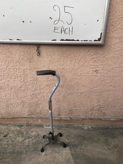 Quad Base Walking Cane