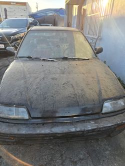 1989 honda civic for parts ( runs )