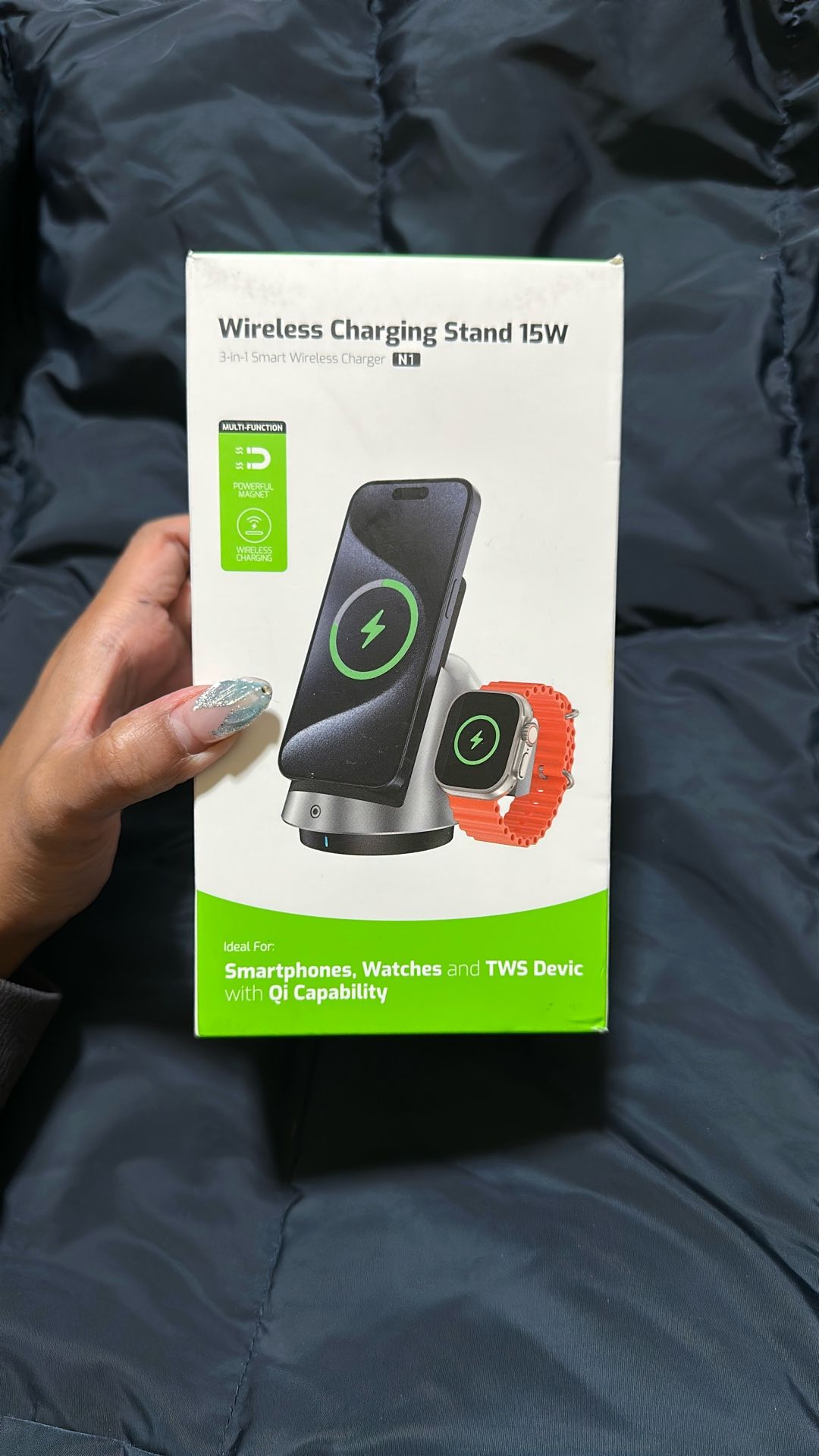 3 In 1 Fast Wireless Charger