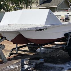 Rebuilt 14’ Powercat Tri-Hull