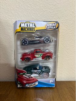 Zuru Metal Machines 2019 New Style 3 Cars Ages 3+