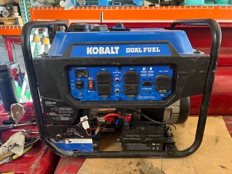Kobalt dual fuel generator