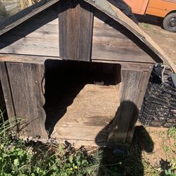 Wooden Dog House