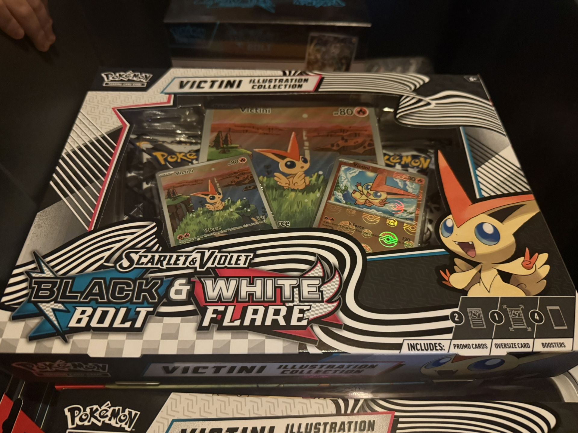 Pokemon Black Bolt & White Flare Victini Illustration Collection!