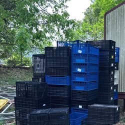 Heavy Duty Plastic Storage Crates – Strong & Stackable