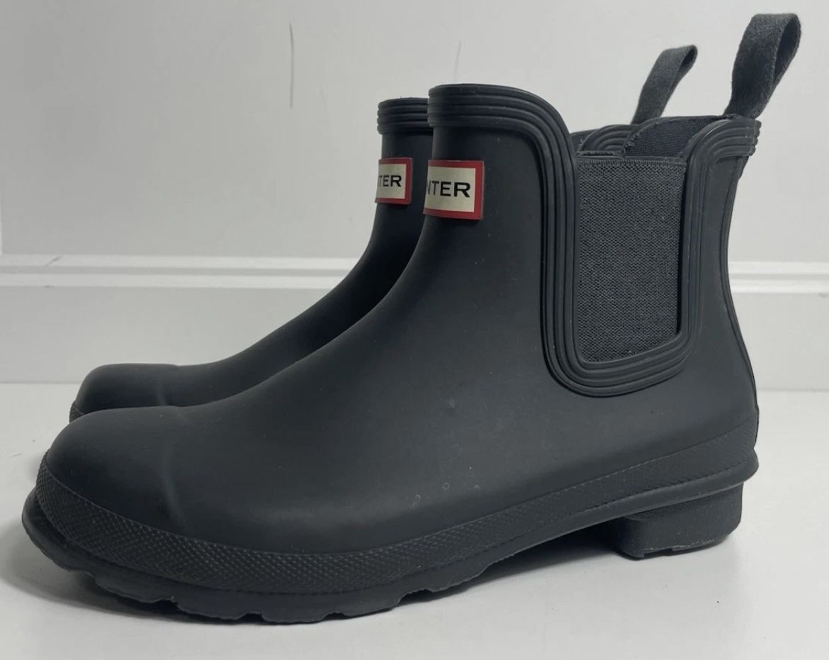 Hunter Original Chelsea Ankle Rain Boots NAVY, Women’s Size US 7