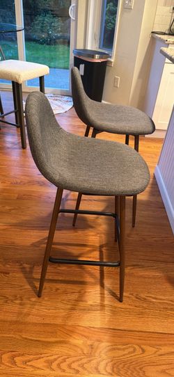 Set of 3 target barstools
