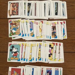Disney Impel Series 1 1991 Complete Card Set - 210 Cards