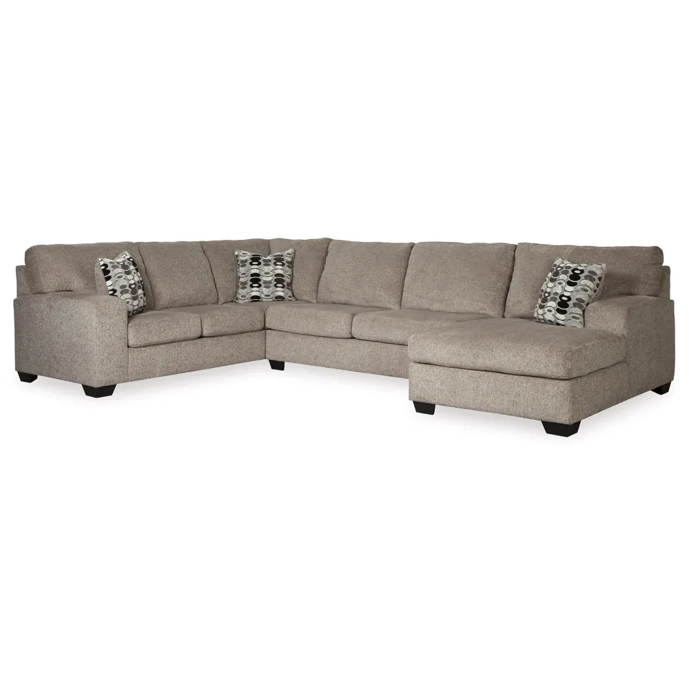 Ballinasloe 3 Piece Sectional with Chaise Brand New and Unpacked,All Products : American Fashion Style Bags On Sale