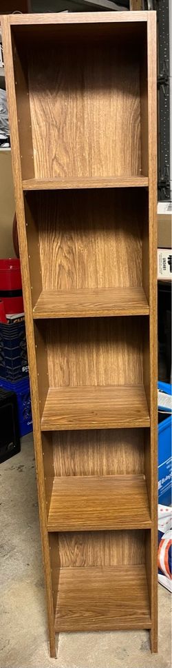 Wood-Like Bookshelf
