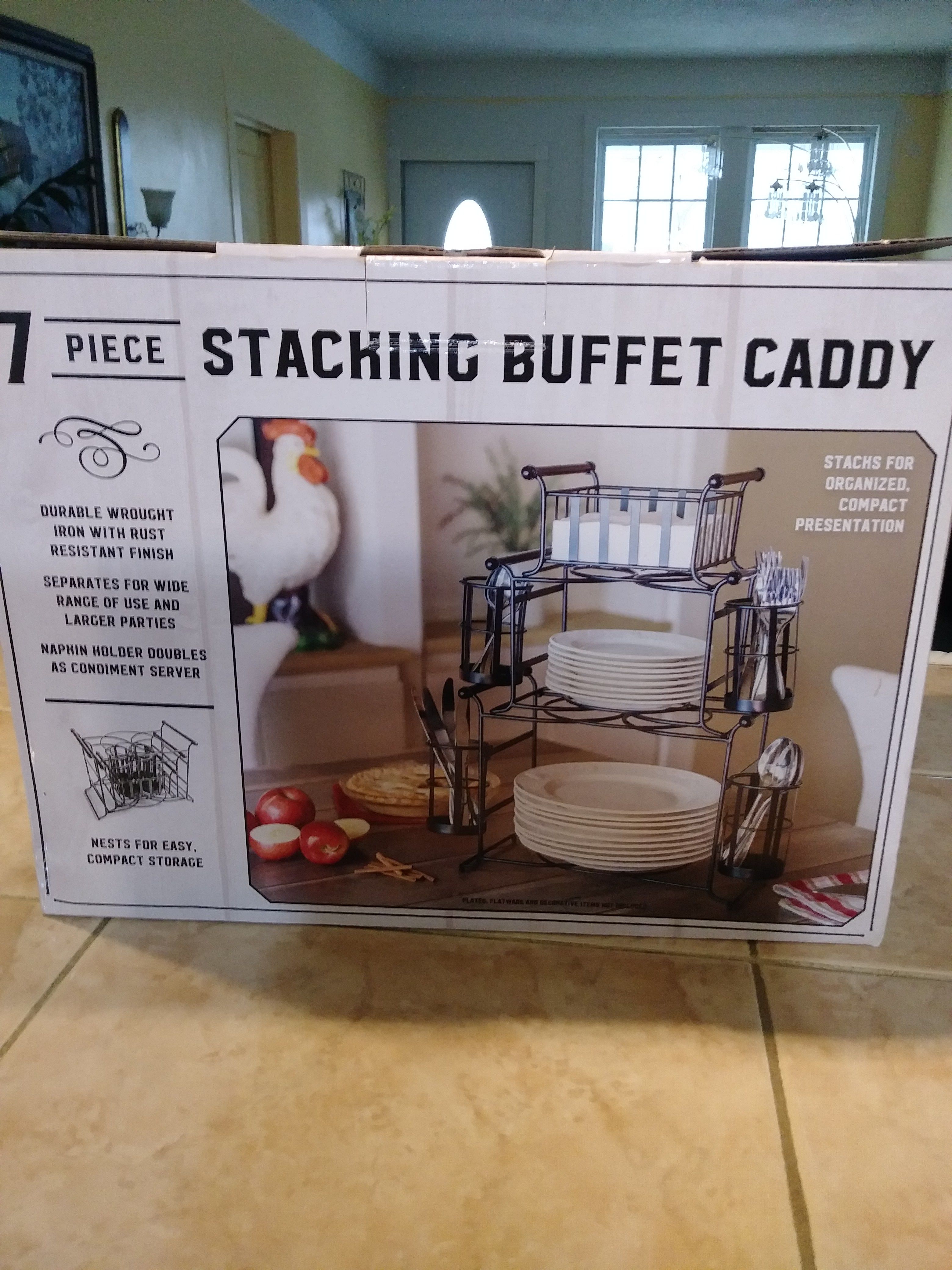 7Piece/Stacking Buffet Caddy