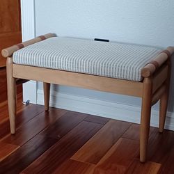 Wood Ottoman