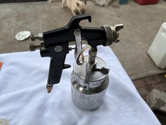 Central pneumatic Heavy Duty Air Spray Paint Gun W/ Canister