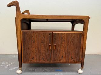 Mid Century Modern Bar Cart by Falster Møbelfabrik
