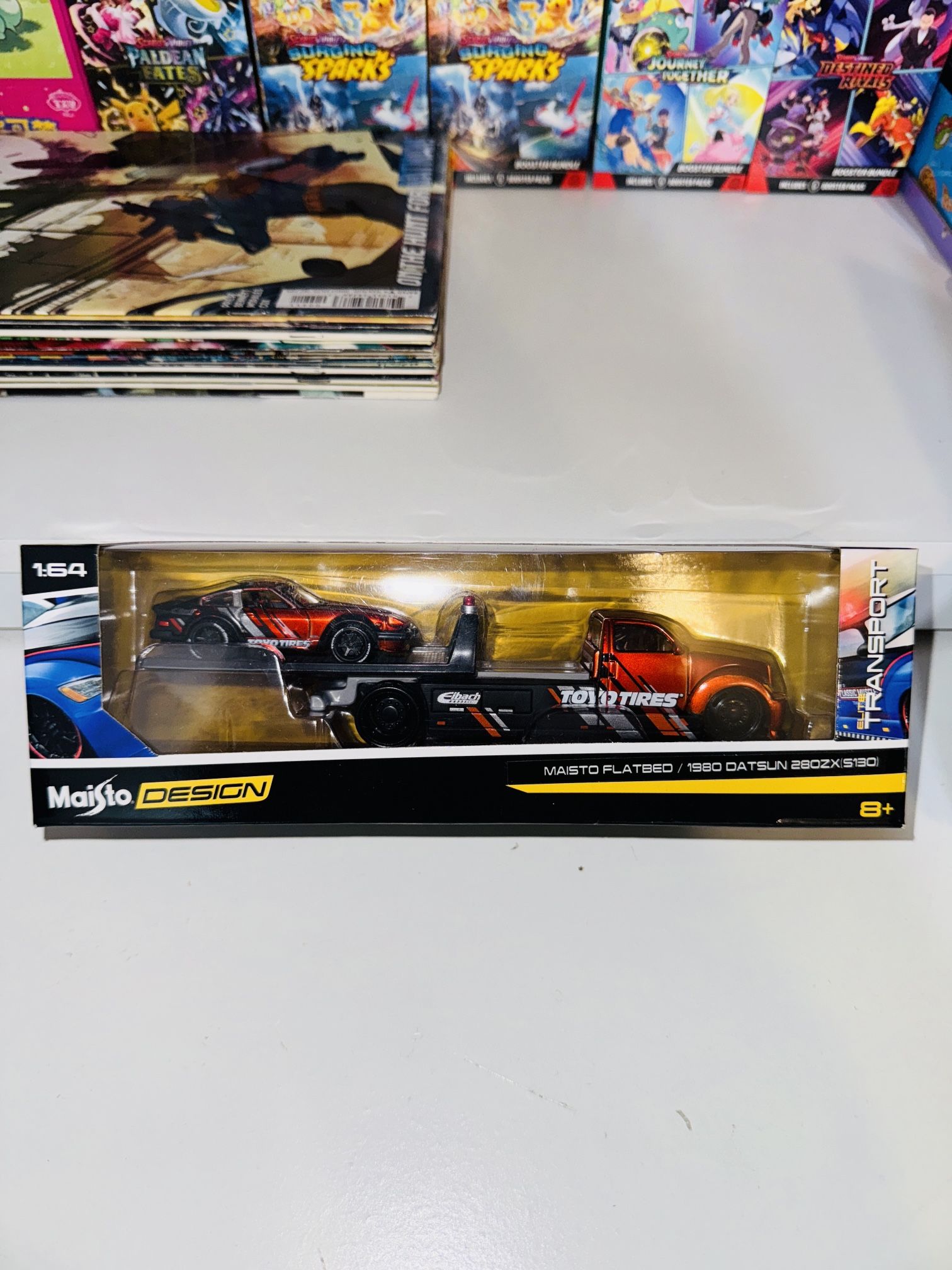 Maisto 1:64 Flatbed w/ 1980 Datsun 280ZX (S130)