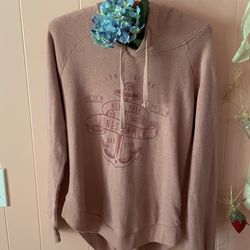 Soft Pink Hoodie New York Women's Jacket