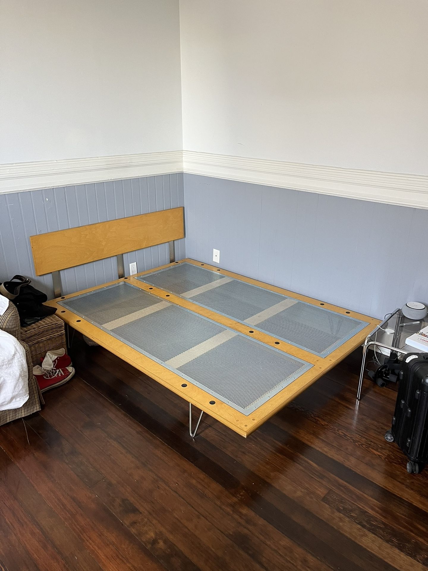Modernica Queen Case Study Furniture V-Leg Bed Frame