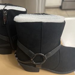 Girls Black Michael Kors Boots