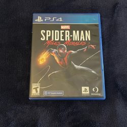 Spider-Man Miles Morales PS4 (read description)