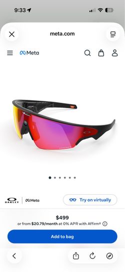 Oakley Vanguard metas