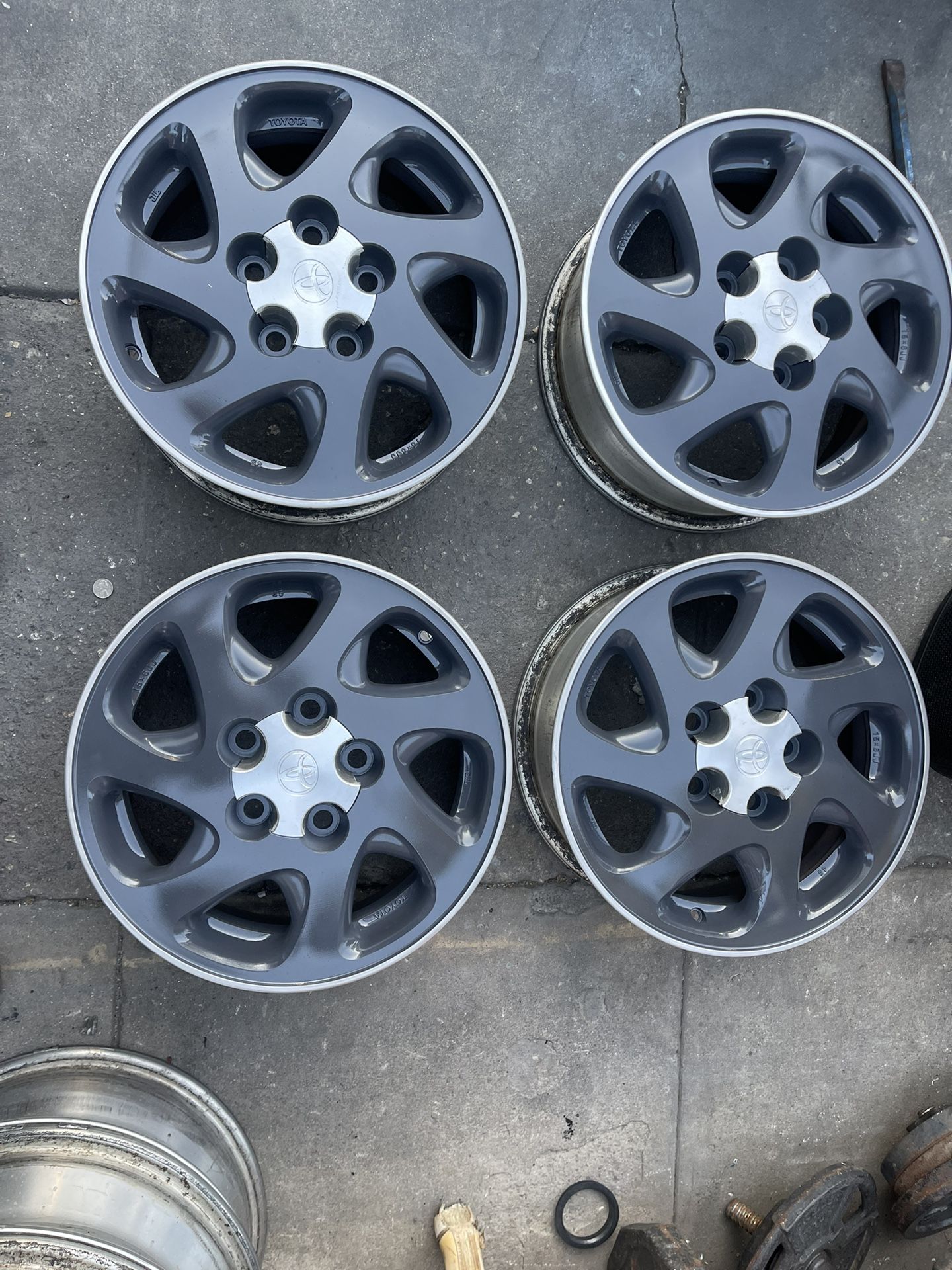 15” Toyota Camry, Sienna wheels 5x4.5