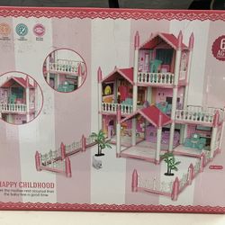 Happy Childhood Building Block Dollhouse (new)