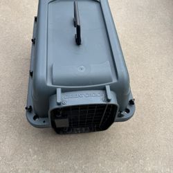 Small dog kennel 10”x17”x12” tall