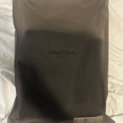Essentials Pants Black Limo