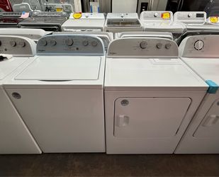 Whirlpool Agitator Washer & Dryer Set