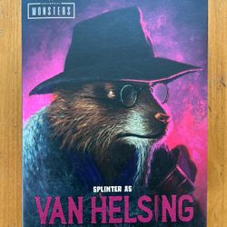 Tmnt Neca New Sealed Splinter As Van Helsing