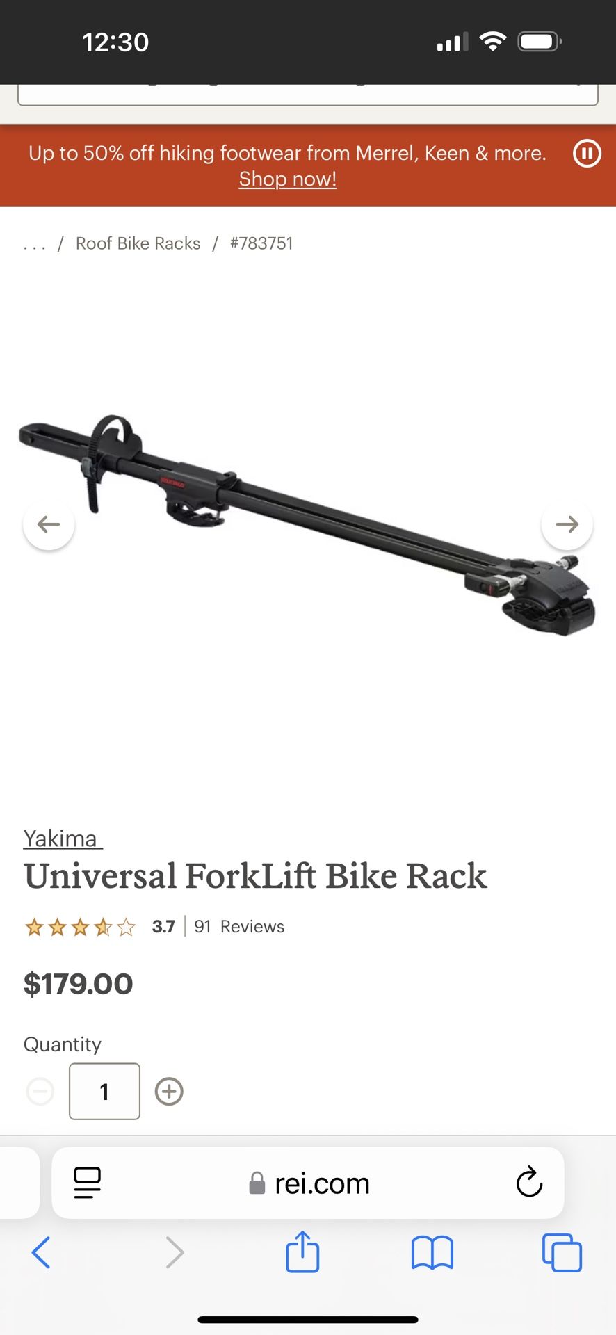 Yakima Universal Bike Tray