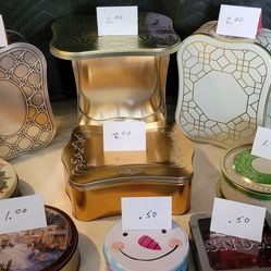 Metal Containers Small And Large 