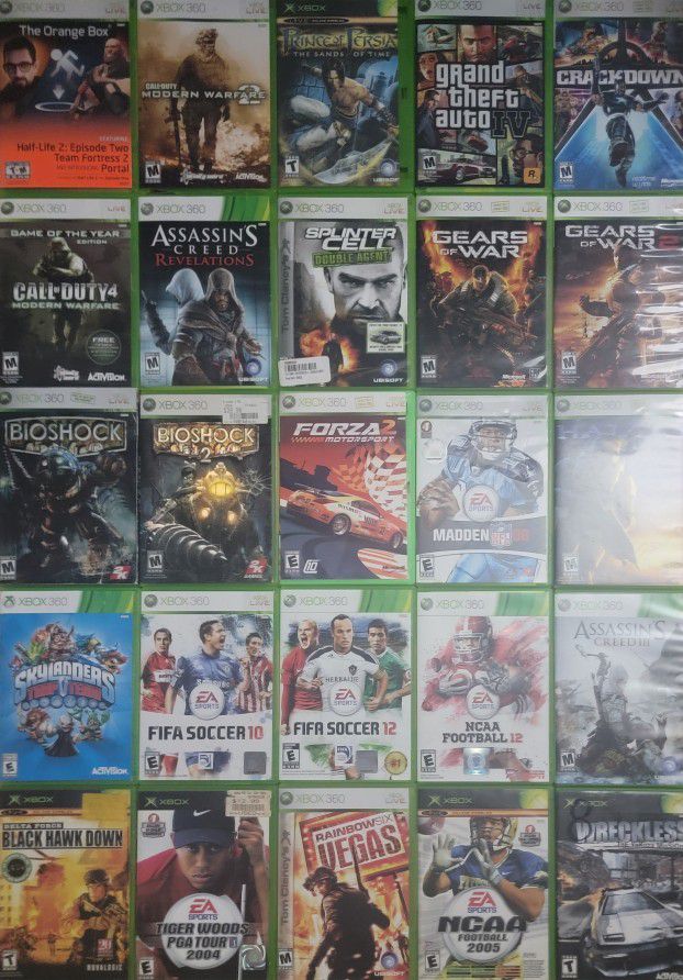 Video Game Collection Huge Lot