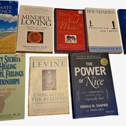 Relationship & Emotional Growth Book Bundle | Boundaries, Mindful Loving, The Soulmate Experience, Anatomy of Peace
