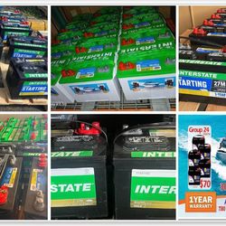 Nuevas baterías de botes modelos interiores con garantía de 1 año