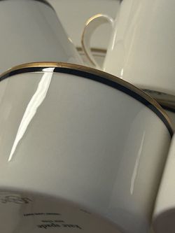 Kate Spade by Lenox Library Lane Navy China Set