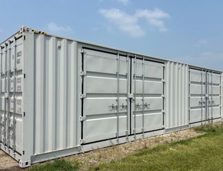 NEW! 2024 40 ft High Cube Multi-Door Storage Container
