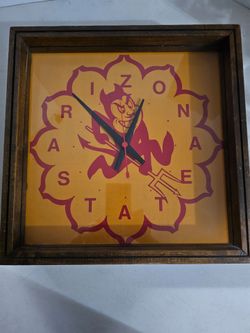 ASU Sun Devils Clock