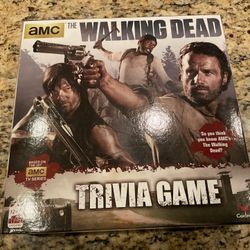 2014 AMC Walking Dead Trivia Game