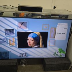 55" Samsung Qled The Frame 120hz Smart Tv 4k