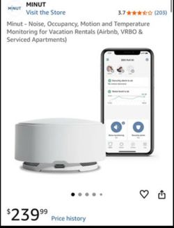 Minut - Noise, Occupancy, Motion and Temperature Monitoring