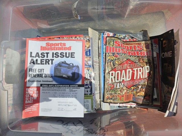 Collection Sports Illustrated Magazines