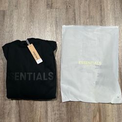 Essentials Hoodie Black 
